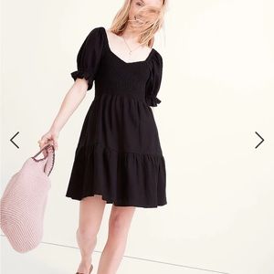 Lucie Smocked Mini Dress